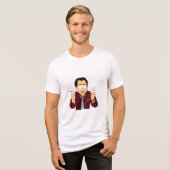 "ツー・ペア" トライブレンドTシャツ (正面全面)