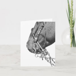 ツー・レインの子馬 - 4" x 5.6" ノートカード