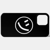 ㋡ ツ カナ カタカナ スマイリング 絵文字 / エモートアイコン Case-Mate iPhoneケース (裏面 (横))