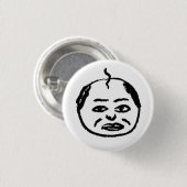 ヅラバッジD 缶バッジ (正面&裏面)
