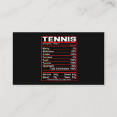 テおもしろいニス栄養ファクトス女性男性 名刺 (正面)