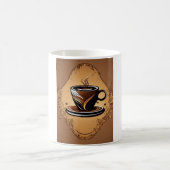 テアクスお洒落スヘブン コーヒーマグカップ (中央)