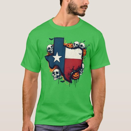 テアス・ハロウィーンの友人 Tシャツ (正面)