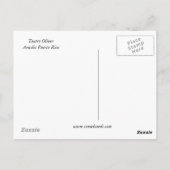 テアトロオリバー ポストカード (裏面)