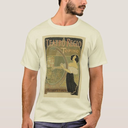 テアトロレジオトリノ Tシャツ (正面)