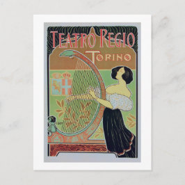テアトロ・レジオ・トリノ（王立劇場） ポストカード