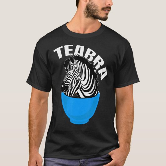 テアブラティーゼブラ Tシャツ (正面)