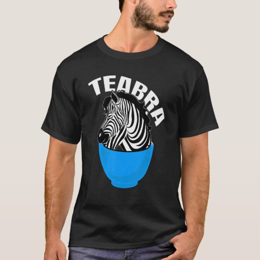 テアブラティーゼブラ Tシャツ (正面)