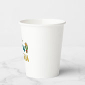 テアモテキラチンコデマヨおもしろい 紙コップ (左)