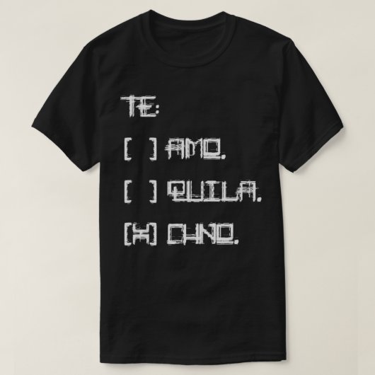テアモテキーラテクノラバーフェスティバル Tシャツ (デザイン正面)