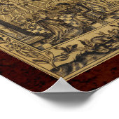 テアラム化学品： 1652錬金術イラストレーション ポスター (角)