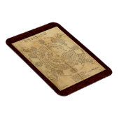 テアラム化学品： 1652錬金術イラストレーション マグネット (右側)