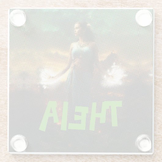 テア ガラスコースター (裏面)