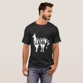 ティおもしろいースペインのコモセラマ恋人 Tシャツ (正面フル)