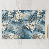 ティアウェイクリスマス花模様紙ランチョンマット ペーパーパッド (インサイチュ)