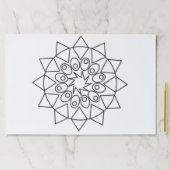 ティアウェイパッド – シンプルマンダラデザイン ペーパーパッド (インサイチュ)