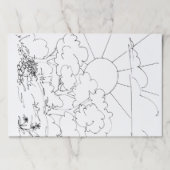 ティアウェイパッド – モーニングシーンからカラー ペーパーパッド (正面)