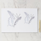 ティアウェイパッド – （昆虫）オオカバマダラ、モナーク蝶に色 ペーパーパッド (インサイチュ)