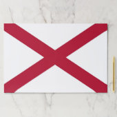 ティアウェイ紙パッドとアラバマ州旗 ペーパーパッド (インサイチュ)