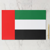 ティアウェイ紙パッドとアラブ首長国連邦国旗 ペーパーパッド (インサイチュ)