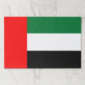 ティアウェイ紙パッドとアラブ首長国連邦国旗 ペーパーパッド (正面)