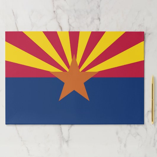 ティアウェイ紙パッドとアリゾナ州旗 ペーパーパッド (インサイチュ)