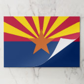 ティアウェイ紙パッドとアリゾナ州旗 ペーパーパッド (折り畳み)