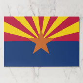 ティアウェイ紙パッドとアリゾナ州旗 ペーパーパッド (正面)