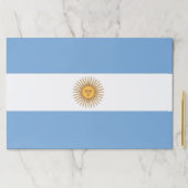 ティアウェイ紙パッドとアルゼンチン国旗 ペーパーパッド (インサイチュ)