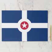 ティアウェイ紙パッドとインディアナポリス州旗 ペーパーパッド (インサイチュ)