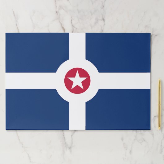 ティアウェイ紙パッドとインディアナポリス州旗 ペーパーパッド (インサイチュ)