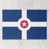 ティアウェイ紙パッドとインディアナポリス州旗 ペーパーパッド (正面)