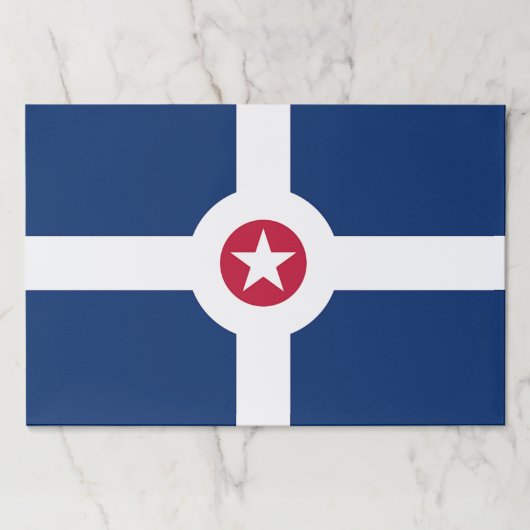 ティアウェイ紙パッドとインディアナポリス州旗 ペーパーパッド (正面)