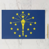 ティアウェイ紙パッドとインディアナ州旗 ペーパーパッド (インサイチュ)