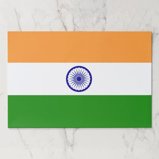 ティアウェイ紙パッドとインド国旗 ペーパーパッド (正面)
