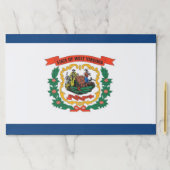 ティアウェイ紙パッドとウェストバージニア州旗 ペーパーパッド (インサイチュ)