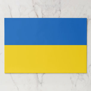 ティアウェイ紙パッドとウクライナ国旗 ペーパーパッド