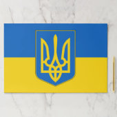 ティアウェイ紙パッドとウクライナ国旗 ペーパーパッド (インサイチュ)