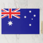 ティアウェイ紙パッドとオーストラリア国旗 ペーパーパッド (インサイチュ)