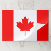 ティアウェイ紙パッドとカナダ国旗 ペーパーパッド (折り畳み)