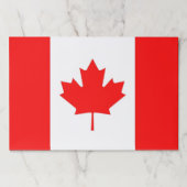 ティアウェイ紙パッドとカナダ国旗 ペーパーパッド (正面)