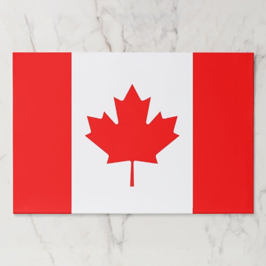 ティアウェイ紙パッドとカナダ国旗 ペーパーパッド (正面)