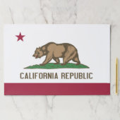 ティアウェイ紙パッドとカリフォルニア州旗 ペーパーパッド (インサイチュ)