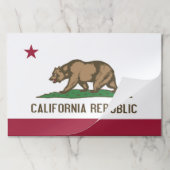 ティアウェイ紙パッドとカリフォルニア州旗 ペーパーパッド (折り畳み)
