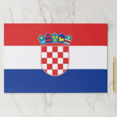 ティアウェイ紙パッドとクロアチア国旗 ペーパーパッド (インサイチュ)