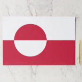 ティアウェイ紙パッドとグリーンランド州旗 ペーパーパッド (インサイチュ)