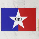 ティアウェイ紙パッドとサンアントニオ州旗 ペーパーパッド (インサイチュ)