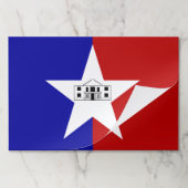 ティアウェイ紙パッドとサンアントニオ州旗 ペーパーパッド (折り畳み)