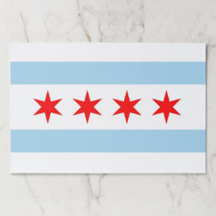 ティアウェイ紙パッドとシカゴ州旗 ペーパーパッド