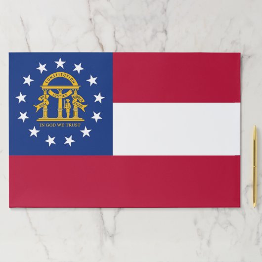 ティアウェイ紙パッドとジョージア州旗 ペーパーパッド (インサイチュ)